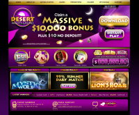 Screenshot des Desert Nights Casino