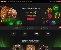 Betonic Casino Screenshot