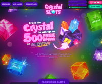 Capture d'écran du casino Crystal Slots