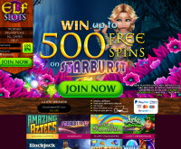 Capture d'écran du casino Elf Slots