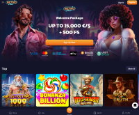 Captura de pantalla del casino RetroBet