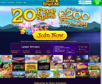 Στιγμιότυπο οθόνης του Slots Kingdom Casino