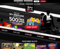 Spy Slots Casino Skärmdump