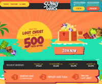 Sunny Wins Casino Screenshot