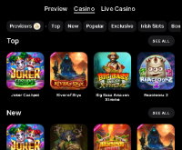 Swiper Casino Ekran Görüntüsü